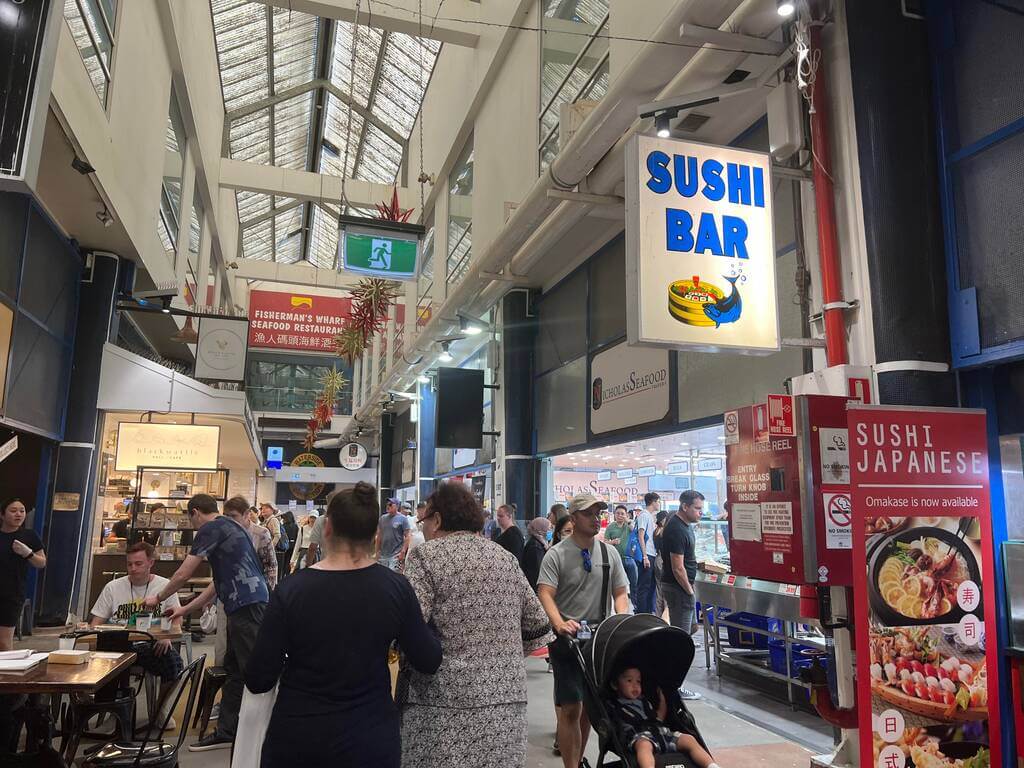 澳洲雪梨自由行景點｜必去Sydney Fish Market雪梨魚市場吃現開生蠔